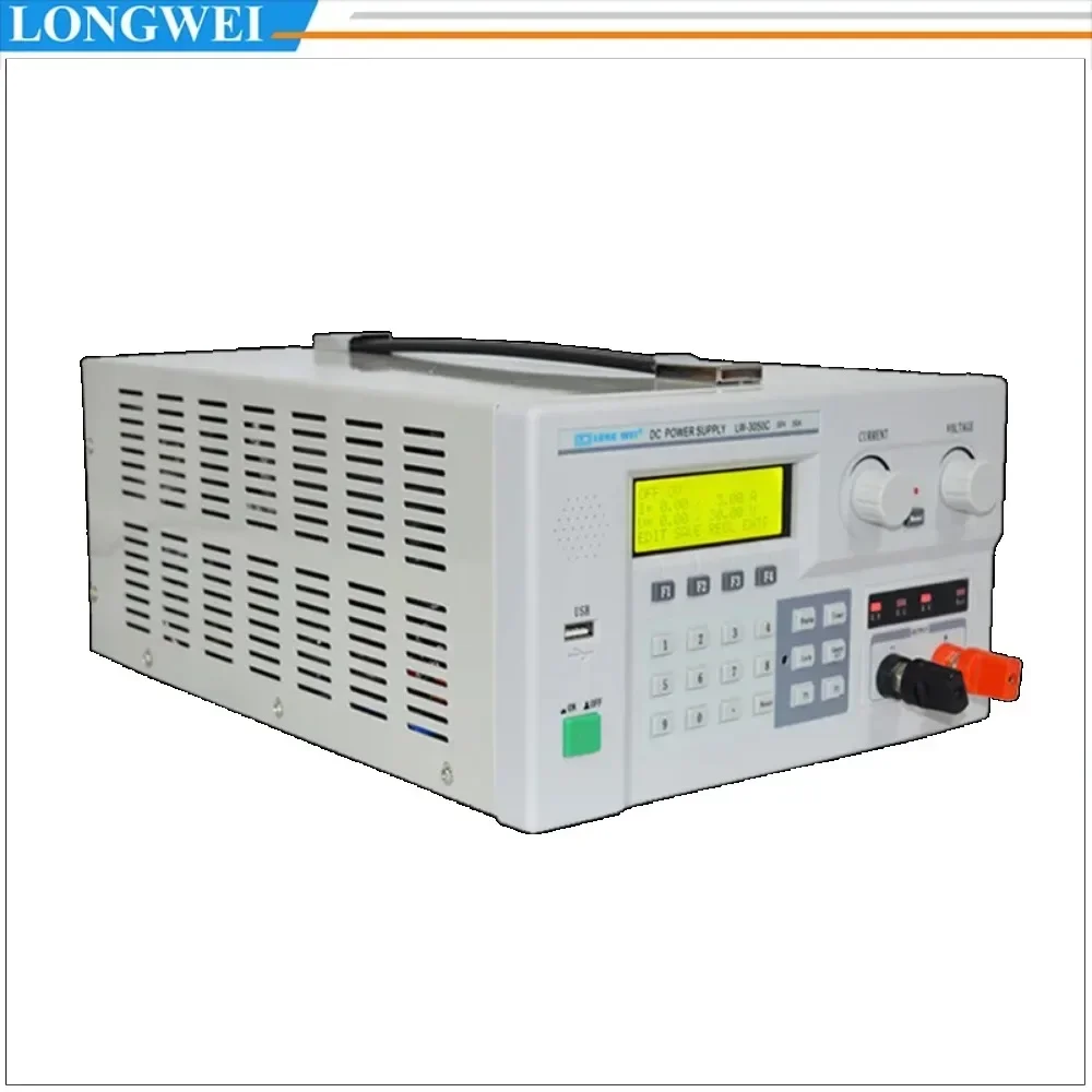 Gamyklinė kaina LW-3050C 30V50A kintamas laboratorinis programuojamas perjungimas DC maitinimo šaltinis su LED testavimu Nuotrauka 3