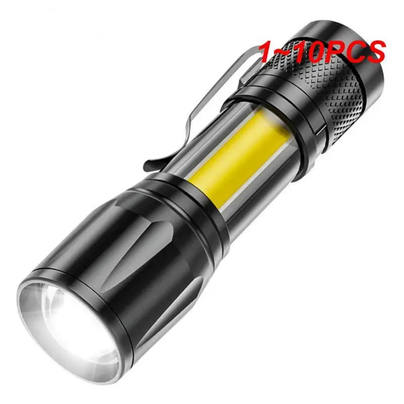 1 ~ 10PCS Didelės galios XP-GQ5 įkraunamas LED žibintuvėlis Mini priartinimas Lauko kempingas Stiprus lempos žibintas Vandeniui atsparus taktinis Nuotrauka 0