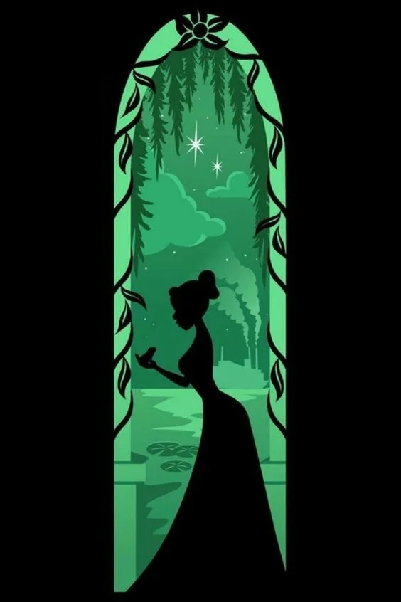 Disney princesės personažai Sienų meno plakatas Plakatai Vaikų darželis Drobė Tapyba Sienų spauda Paveikslėlis Kūdikių kambario dekoras Nuotrauka 1