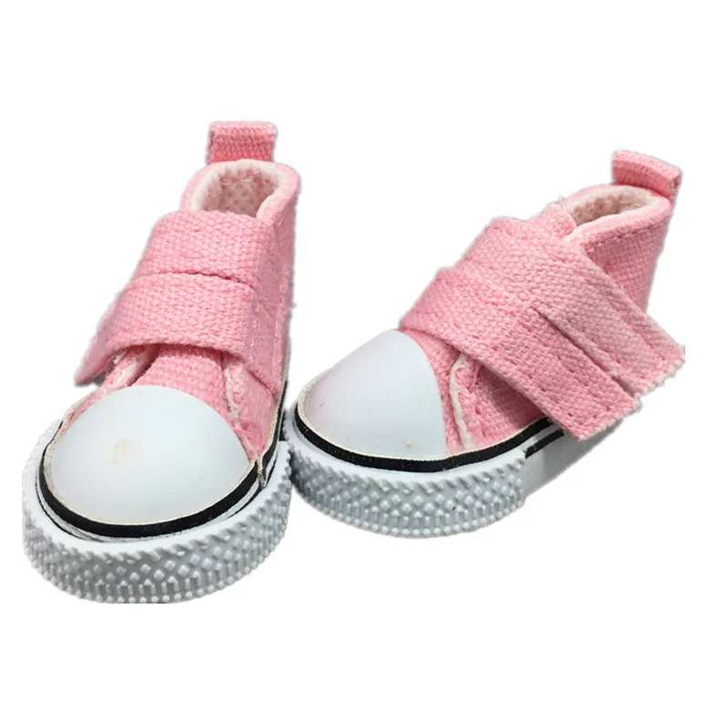 1 Pora drobinių batų BJD Doll Fashion Mini žaisliniai batai Sportbačiai Lėlių batai rusiškiems lėlių priedams Aukštos kokybės 5cm Nuotrauka 3