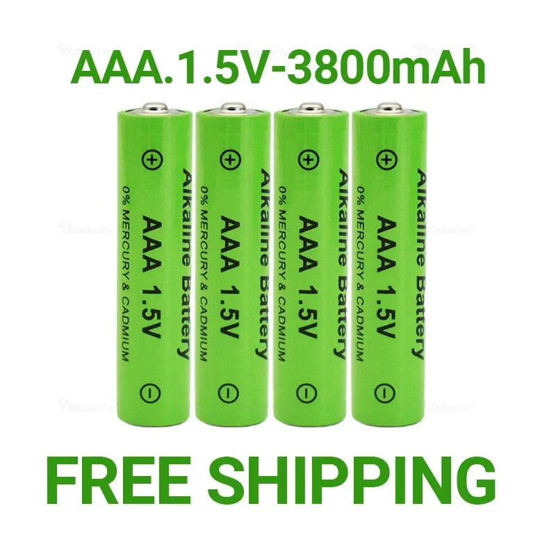1.5V AAA baterija 3800mAh įkraunama baterija NI-MH 1.5 V AAA baterija laikrodžiams Pelės Kompiuteriai Žaislai ir pan Nuotrauka 0