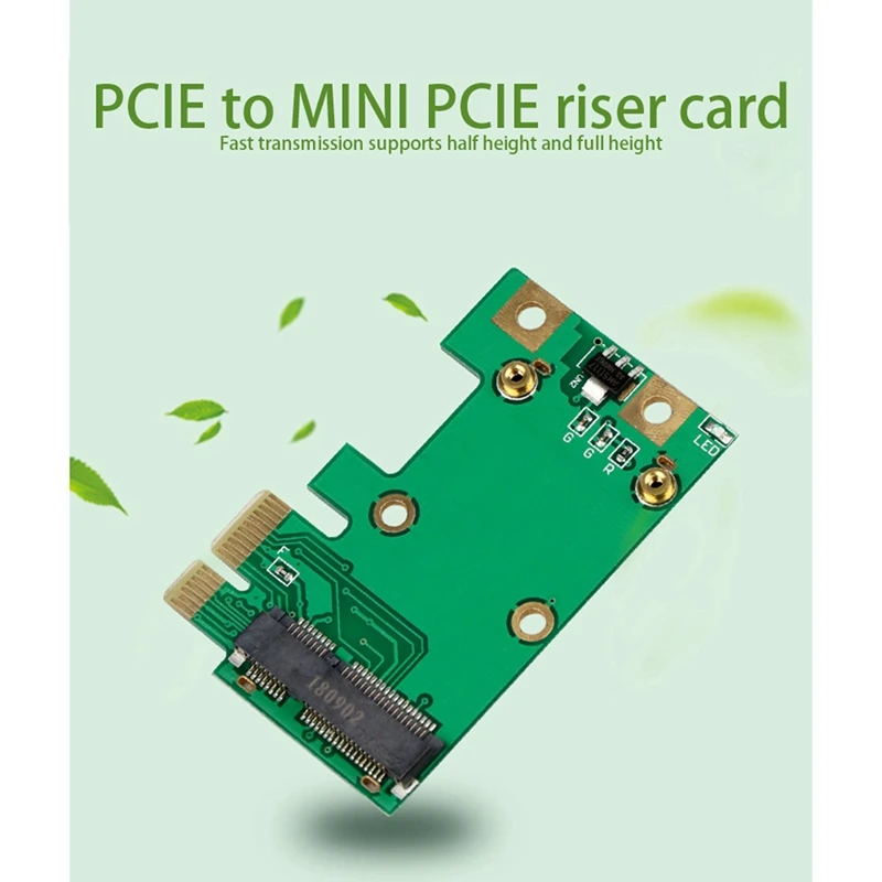 5X PCIE į mini PCIE adapterio kortelė, efektyvi, lengva ir nešiojama mini PCIE į USB3.0 adapterio kortelė Nuotrauka 4