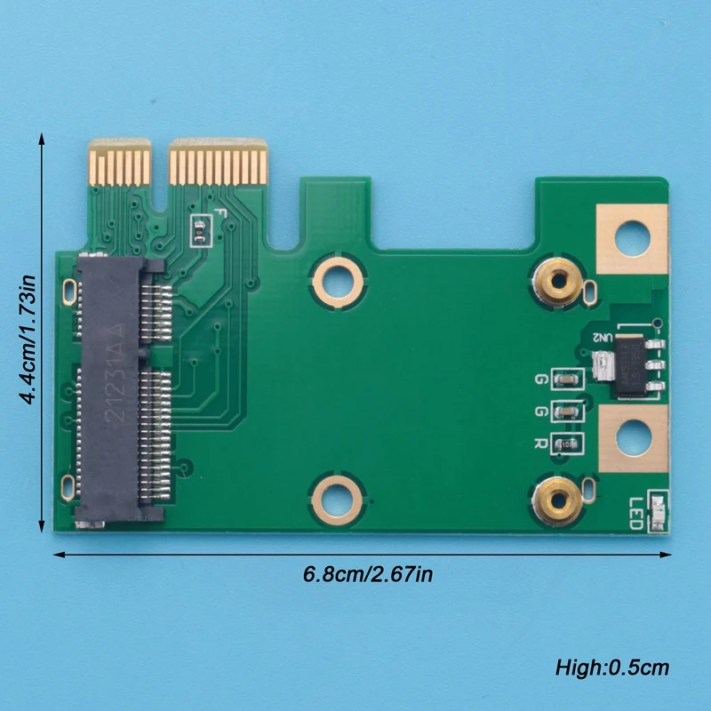 5X PCIE į mini PCIE adapterio kortelė, efektyvi, lengva ir nešiojama mini PCIE į USB3.0 adapterio kortelė Nuotrauka 5