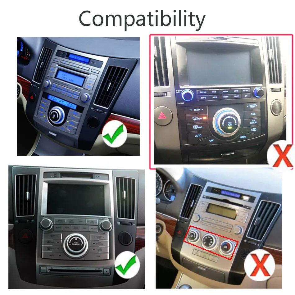 2din 256G Skirta Hyundai Veracruz ix55 2006-2015 Android Auto Automobilių radijo grotuvas GPS navigacija Stereo Multimedia DSP carplay 4G SIM Nuotrauka 0