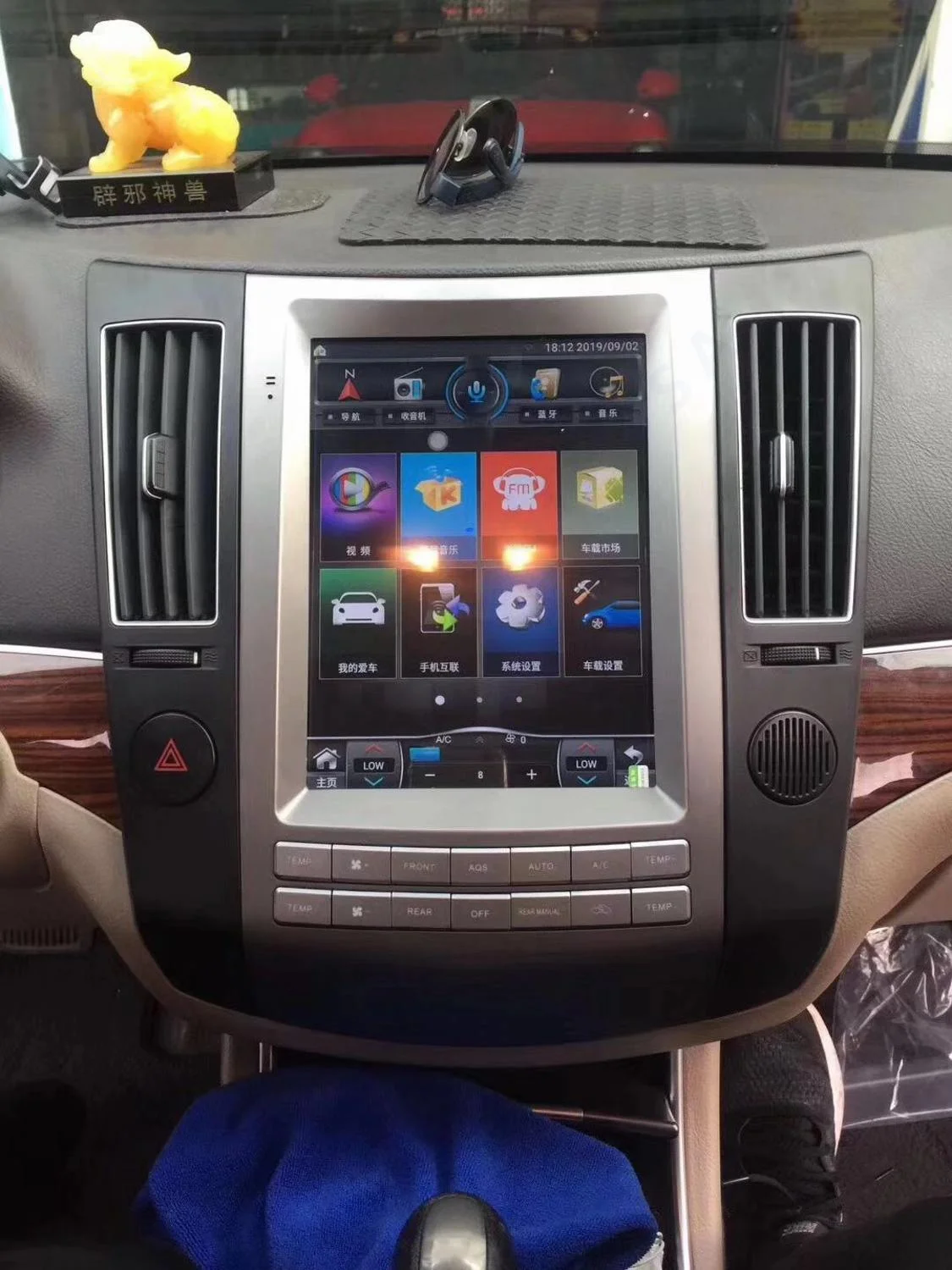 2din 256G Skirta Hyundai Veracruz ix55 2006-2015 Android Auto Automobilių radijo grotuvas GPS navigacija Stereo Multimedia DSP carplay 4G SIM Nuotrauka 1