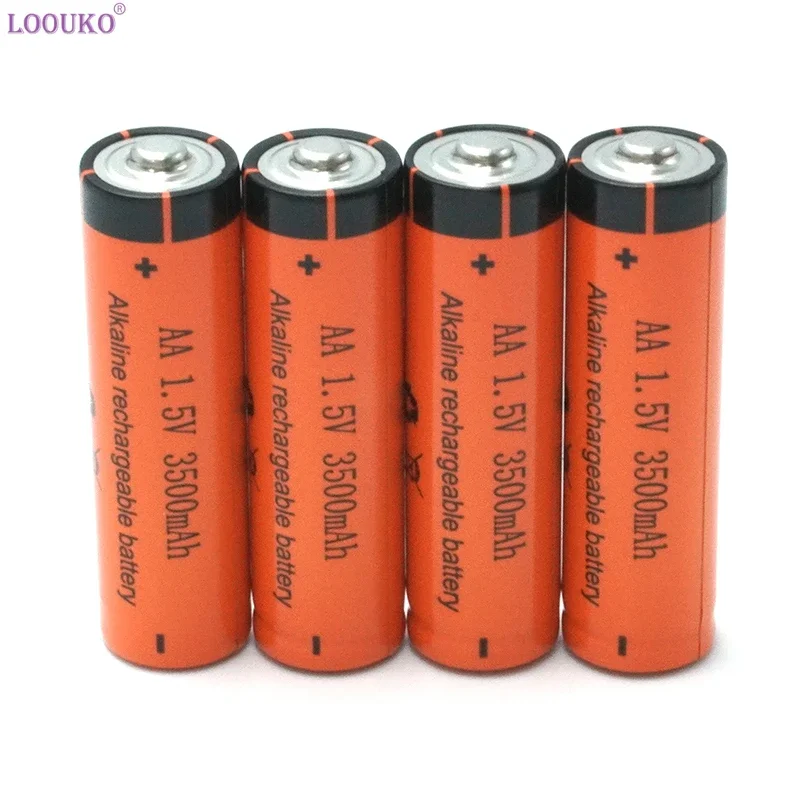 AA Baterija 1.5V 3500mAh USB įkroviklis AA įkraunama baterija belaidei pelei oro kondicionieriaus nuotolinio valdymo pultas elektrinis žaislas Nuotrauka 4