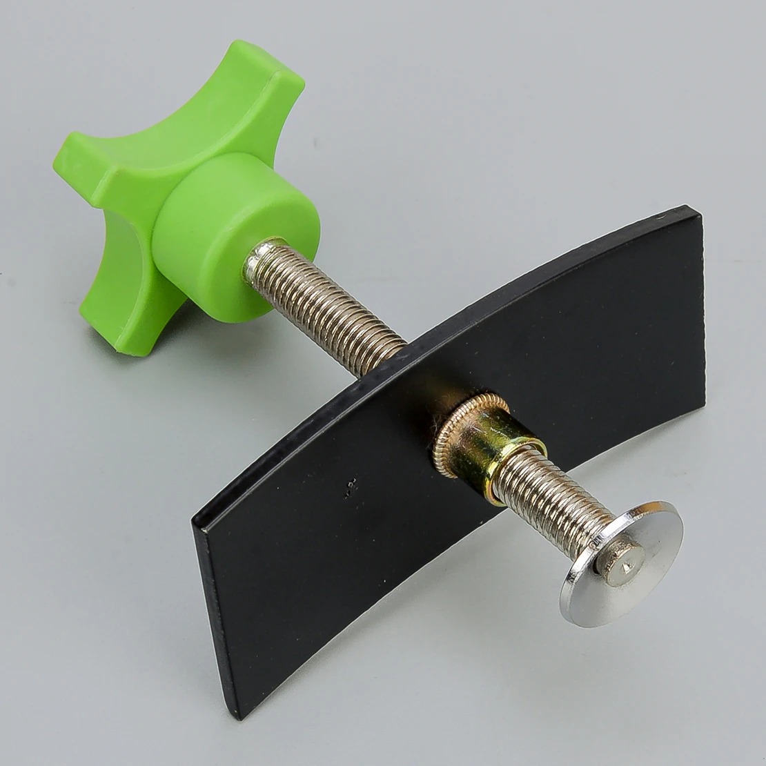 Rankena diskinių stabdžių trinkelių barstytuvo montavimo apkabos stūmoklio kompresoriaus plieno preso įrankis žalia Nuotrauka 0