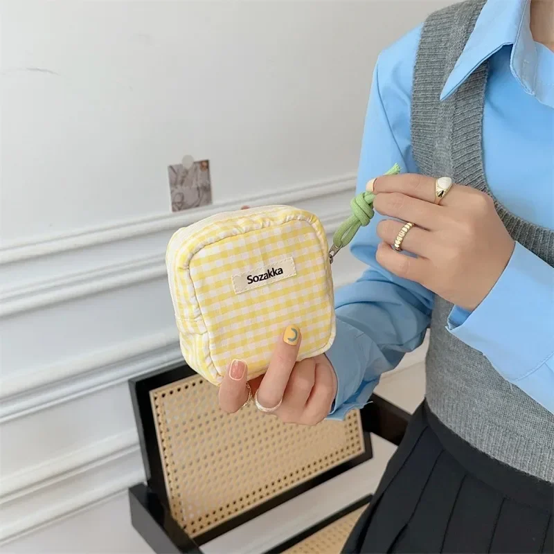 Mielas tampono laikymo krepšys Tamponas nešiojamas nešiokite didelės talpos higienines servetėles studentiškas mažas krepšys praktiškas Nuotrauka 2
