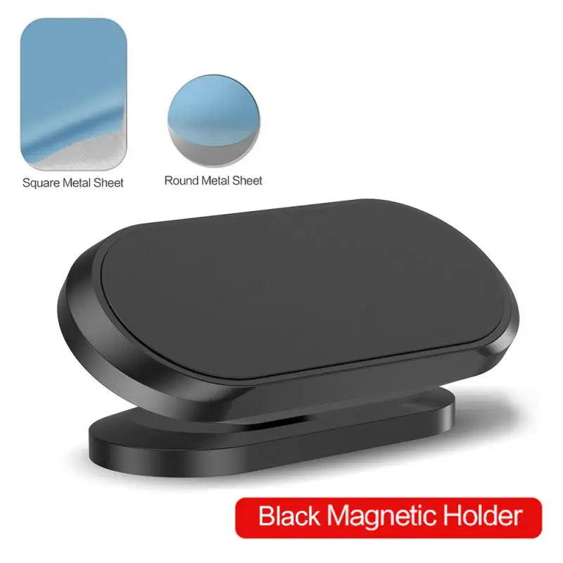 1~10PCS magnetinis automobilinis telefono laikiklis 360 Rotuojamas mini juostelės formos stovas metaliniam stipriam magnetui GPS automobilinis laikiklis skirtas Nuotrauka 4