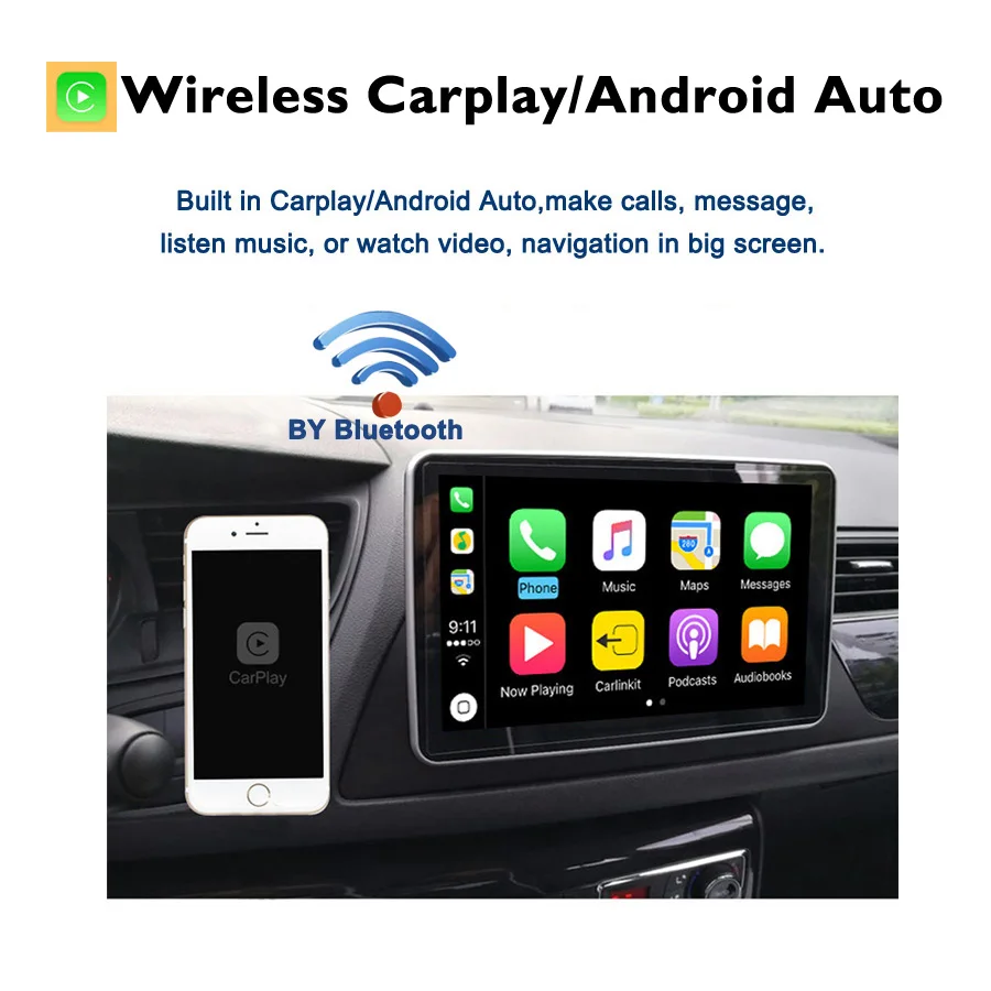 Belaidis Carplay DSP 4G SIM Android 13.0 8G+256G 8Core automobilinis DVD grotuvas RDS radijas GPS žemėlapis Bluetooth skirtas BMW E39 E53 X5 1999-2005 Nuotrauka 1