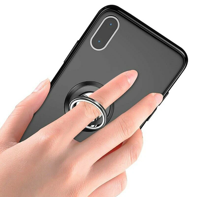 1~5PCS Universalus pirštų žiedų laikiklis Stovo rankena mobiliojo telefono automobilio magnetiniam laikikliui 360 laipsnių besisukantis telefono galinis lipdukų kilimėlis Nuotrauka 4