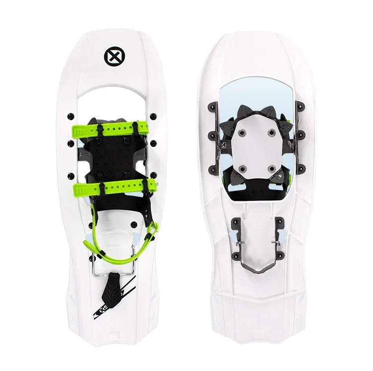 Hot Sell Light Weight Plastic Snowshoes Snowshoes with Double Hole Strap Heel Lift for Men Women Youth Nuotrauka 0