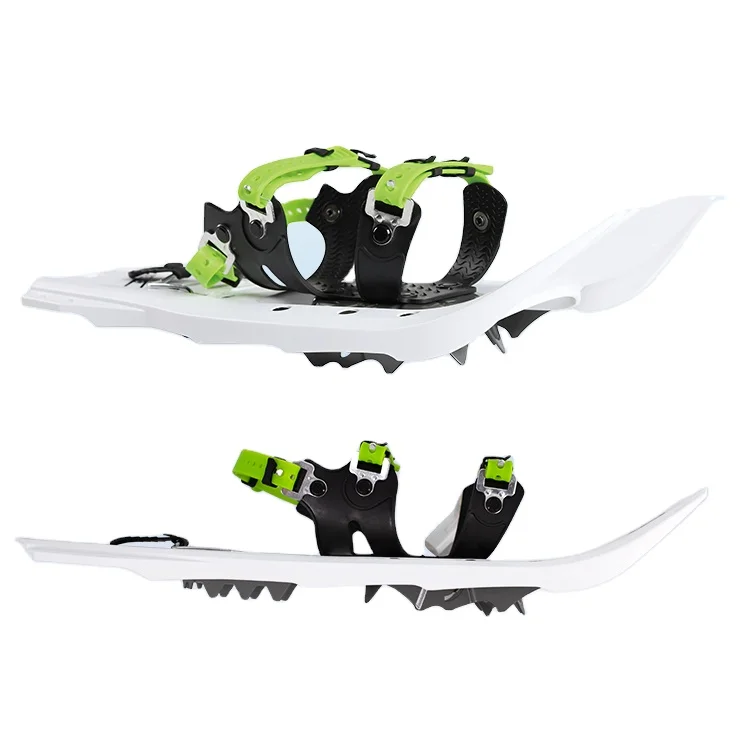 Hot Sell Light Weight Plastic Snowshoes Snowshoes with Double Hole Strap Heel Lift for Men Women Youth Nuotrauka 3