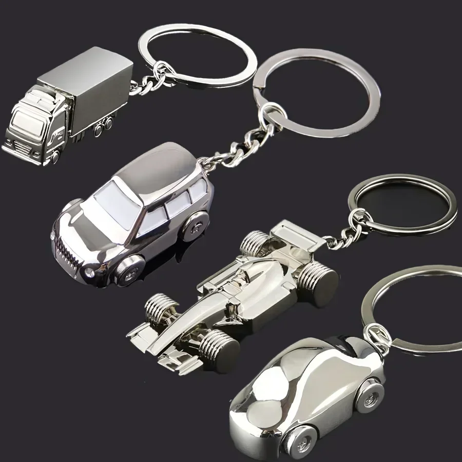 Metalas Išskirtinis automobilių lenktynių modelis rakto pakabukas kūrybinis raktų pakabukas veikla mažos dovanėlės aksesuarai automobiliniai raktų pakabukai Nuotrauka 0