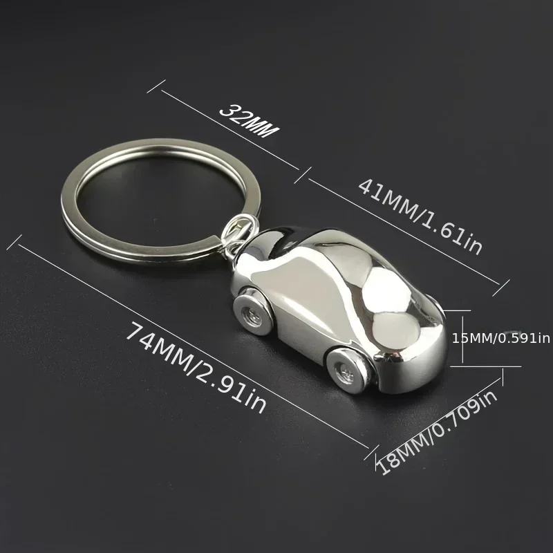 Metalas Išskirtinis automobilių lenktynių modelis rakto pakabukas kūrybinis raktų pakabukas veikla mažos dovanėlės aksesuarai automobiliniai raktų pakabukai Nuotrauka 1