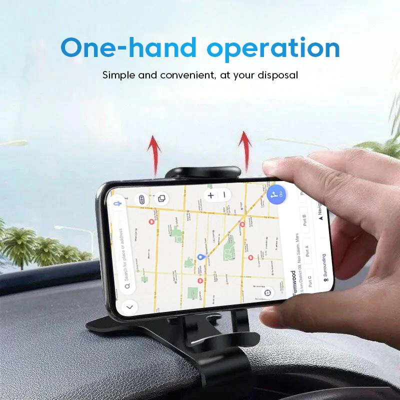 Olaf Car Dash Mobiliojo telefono laikiklis Nešiojamas automobilio laikiklis Mobiliojo telefono laikiklis GPS automobiliniai spaustukai 