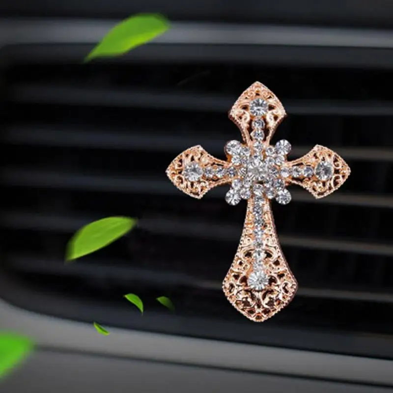 Car Air Fresheners Vent Clips Bling Aromatherapy Vent Clips Car Air Vent Freshener Perfume Clip Aroma Diffor Bling Car Nuotrauka 1