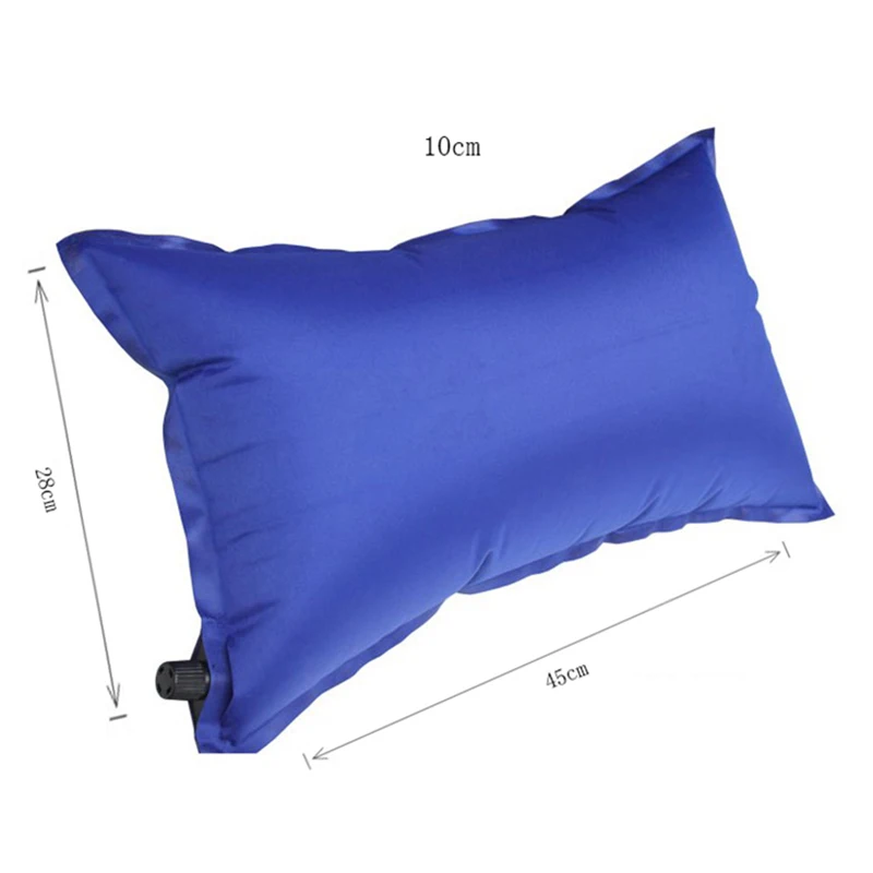 Nauja savaime pripučiama pagalvė Kempinė itin lengva sulankstoma kompaktiška automatinė pripučiama pagalvė Lauko kelionių kempingo pagalvė Nuotrauka 4
