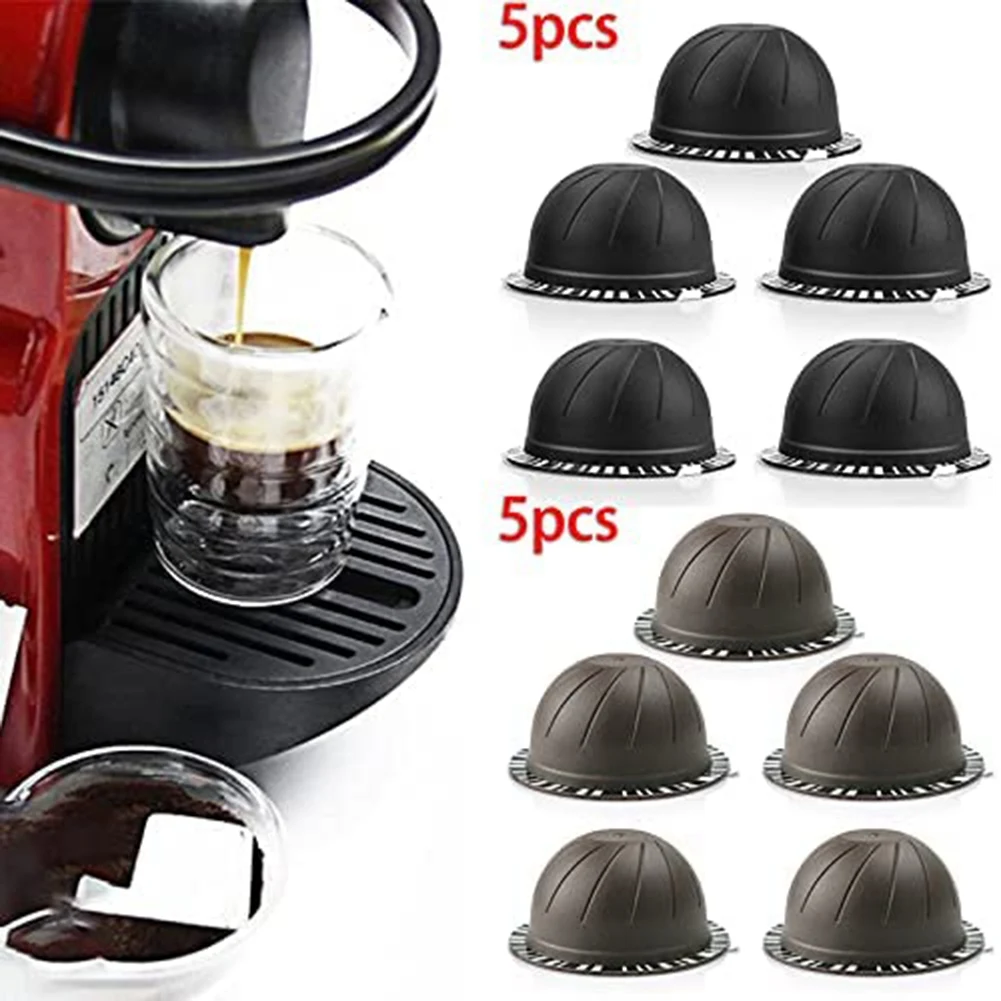 5PC Daugkartinio naudojimo naudojant kavos kapsulę Nespresso Vertuo Vertuoline Pakartotinai užpildomos ankštys 230ML Nuotrauka 4