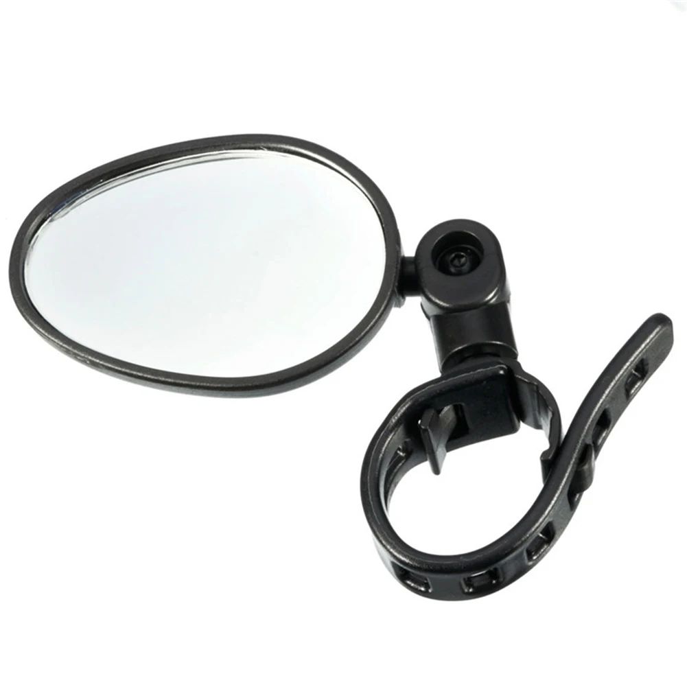 Patvarus dviračio veidrodis 2 PCS reguliuojamas rotacinis apvalus vairo galinio vaizdo veidrodis, skirtas MTB plento dviračiui, padidina saugumą ir matomumą Nuotrauka 1