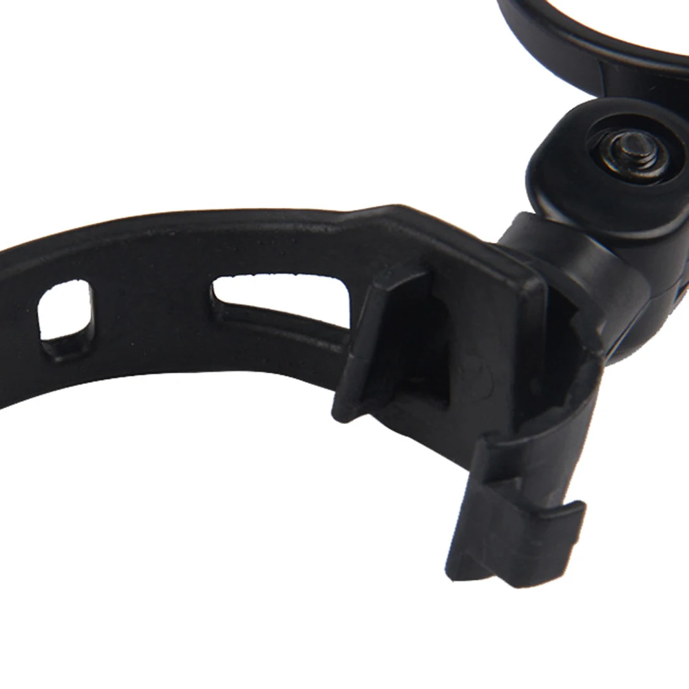 Patvarus dviračio veidrodis 2 PCS reguliuojamas rotacinis apvalus vairo galinio vaizdo veidrodis, skirtas MTB plento dviračiui, padidina saugumą ir matomumą Nuotrauka 3
