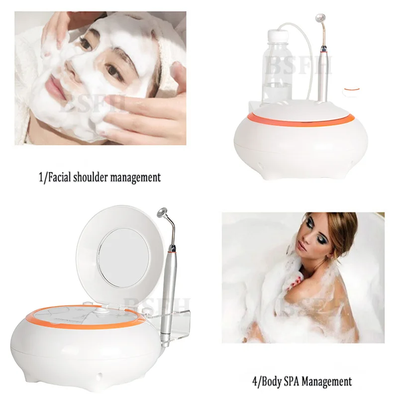 BSFH Magic Oxygen Bubble Machine Facial Deep Clean Soft White Skin Cleansing Ertick Removal SPA Mousse Rejuvenation Beauty Salon Nuotrauka 1