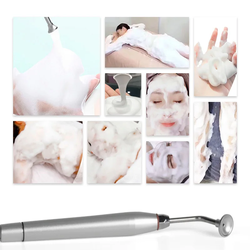 BSFH Magic Oxygen Bubble Machine Facial Deep Clean Soft White Skin Cleansing Ertick Removal SPA Mousse Rejuvenation Beauty Salon Nuotrauka 4