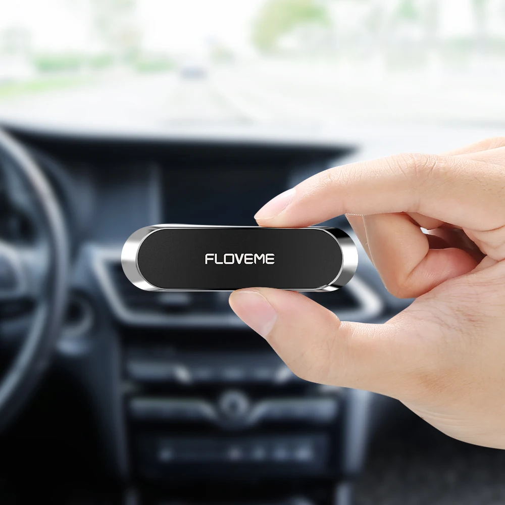Floveme magnetinis automobilinis telefono laikiklis automobilio laikiklyje Dashboad Įklijuoti telefono stovą Universalus GPS palaikymas iPhone Samsung Xiaomi Huawei Nuotrauka 1