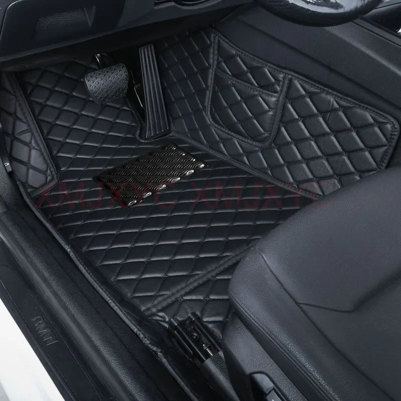 Dirbtinės odos individualūs automobilių grindų kilimėliai Cadillac CTS 2014-2019 CTS 2 durys 2011-2012 ATS 2013-2019 interjero aksesuarai Nuotrauka 0