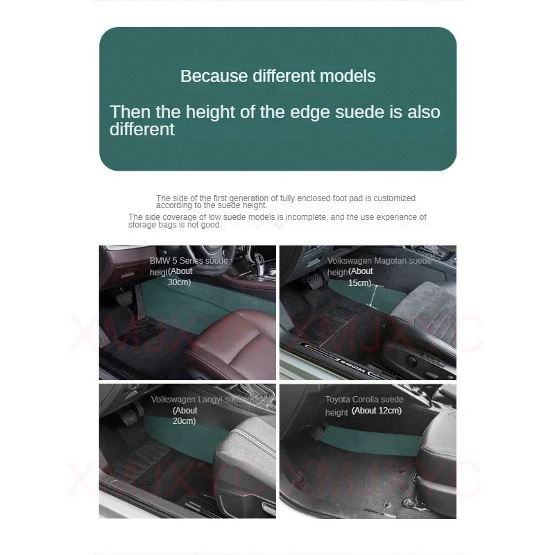 Dirbtinės odos individualūs automobilių grindų kilimėliai Cadillac CTS 2014-2019 CTS 2 durys 2011-2012 ATS 2013-2019 interjero aksesuarai Nuotrauka 2