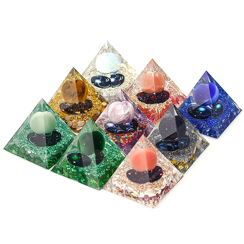 Natūralus ametistas Krištolo piramidės ornamentai Dvylika žvaigždynų Atspausdinta energija Akmens Reiki gydomieji amatai Namų stalo dekoravimas Nuotrauka 1