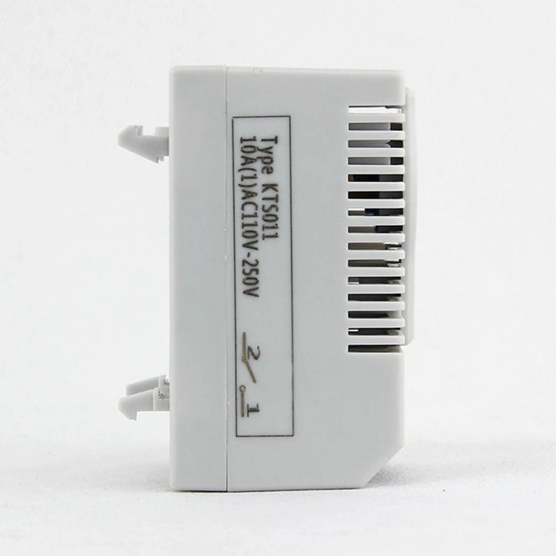 Skatinimas! KTS011 NO paprastai atidarytas reguliuojamas mechaninis temperatūros reguliatorius spintelės termostatas Din Rail, naudojamas aušinimui Nuotrauka 5