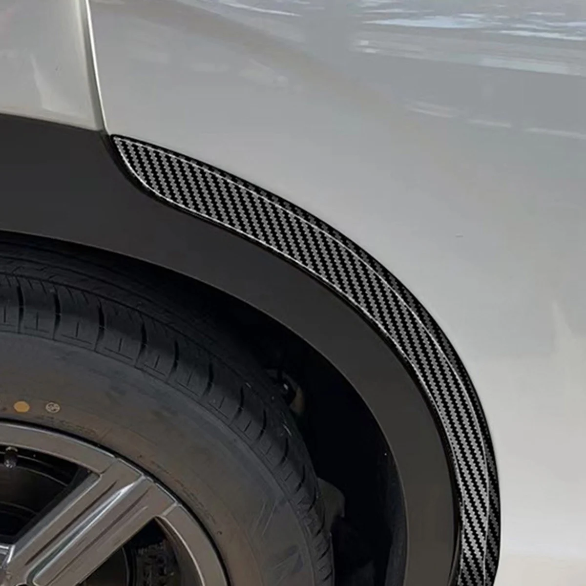 skirta Honda HRV HR-V Vezel 2021 2022 Automobilio rato antakiai Sparno blyksniai Arch Mudguard lūpų rinkinys Apsauga Anglies pluoštas Nuotrauka 5