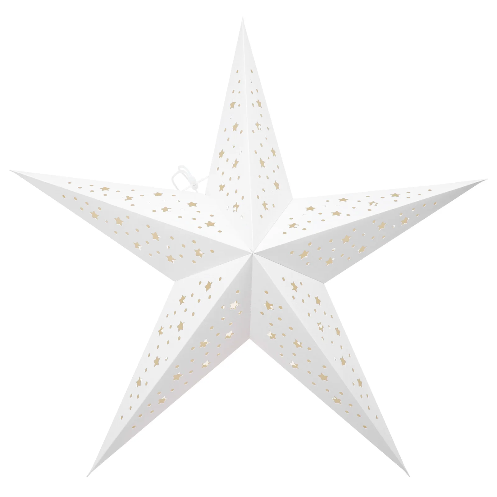 Kalėdinis stereoskopinis žvaigždės formos šviestuvas Kūrybinis lubų lempos pakabukas Nuotrauka 0