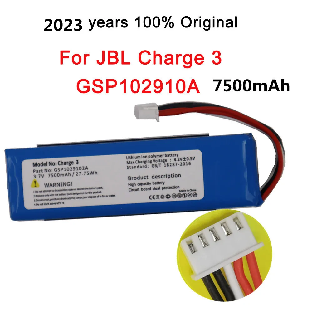 Nauja 7500 mAh originali JBL pakaitinė baterija GSP102910A CS-JML330SL 