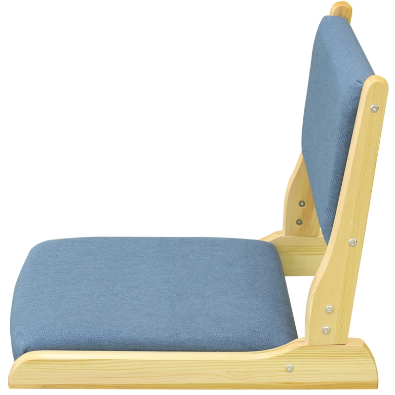 Yamagata stiliaus kėdė, tatami, medžio masyvas, japoniško stiliaus ir kambario kėdė, kėdė be kojų, tinginio atlošas, grindų kėdė, plūdė Nuotrauka 0