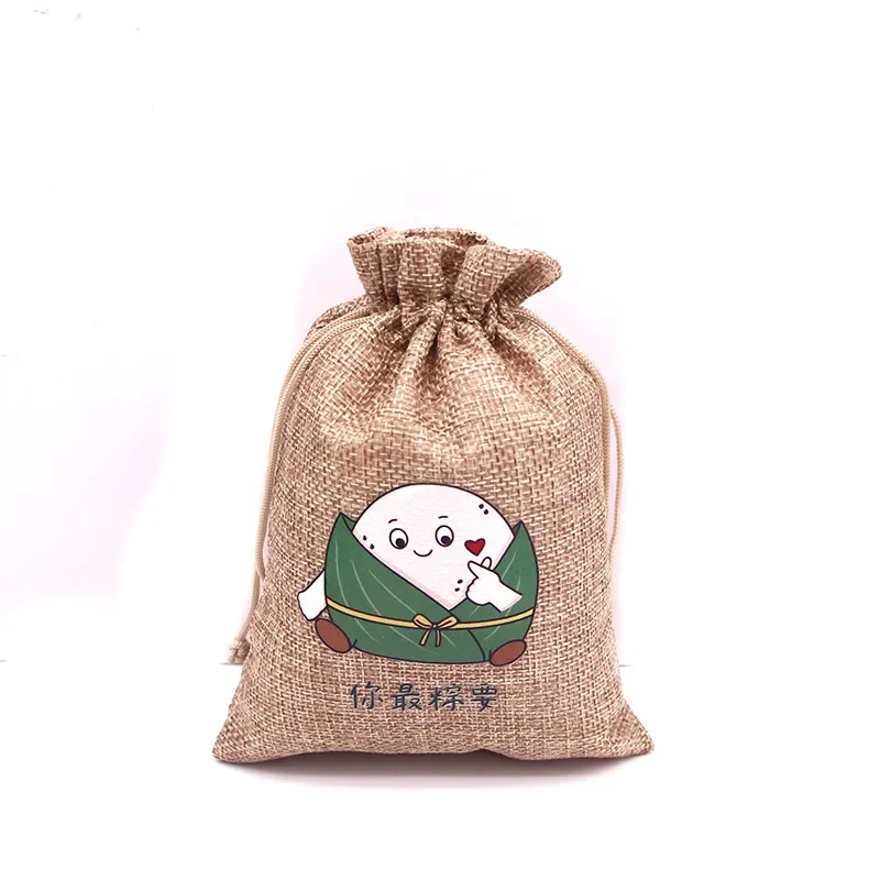 Moxa Dragon Boat Festival paketėlis žolelių maišelis nuo uodų nešiojamas krepšys zongzi sūdytos anties kiaušinių dovanų kolekcija mažas audinio maišelis Nuotrauka 4