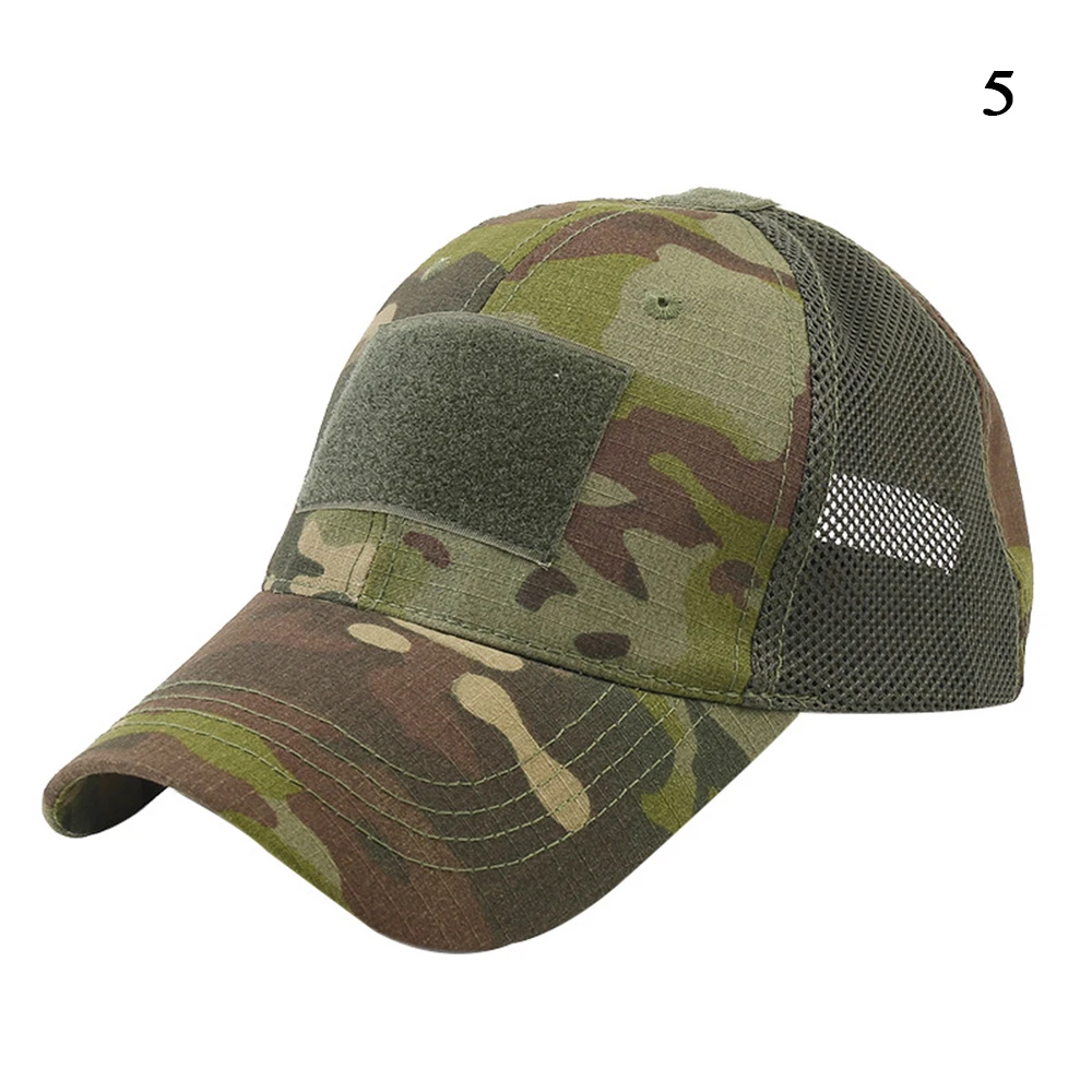 Karinės beisbolo kepuraitės Kamufliažas Armijos kareivis Kovinė skrybėlė Lauko taktinė dažasvydžio krepšinis Snapback Saulės kepurės Vyrai Moterys Nuotrauka 4