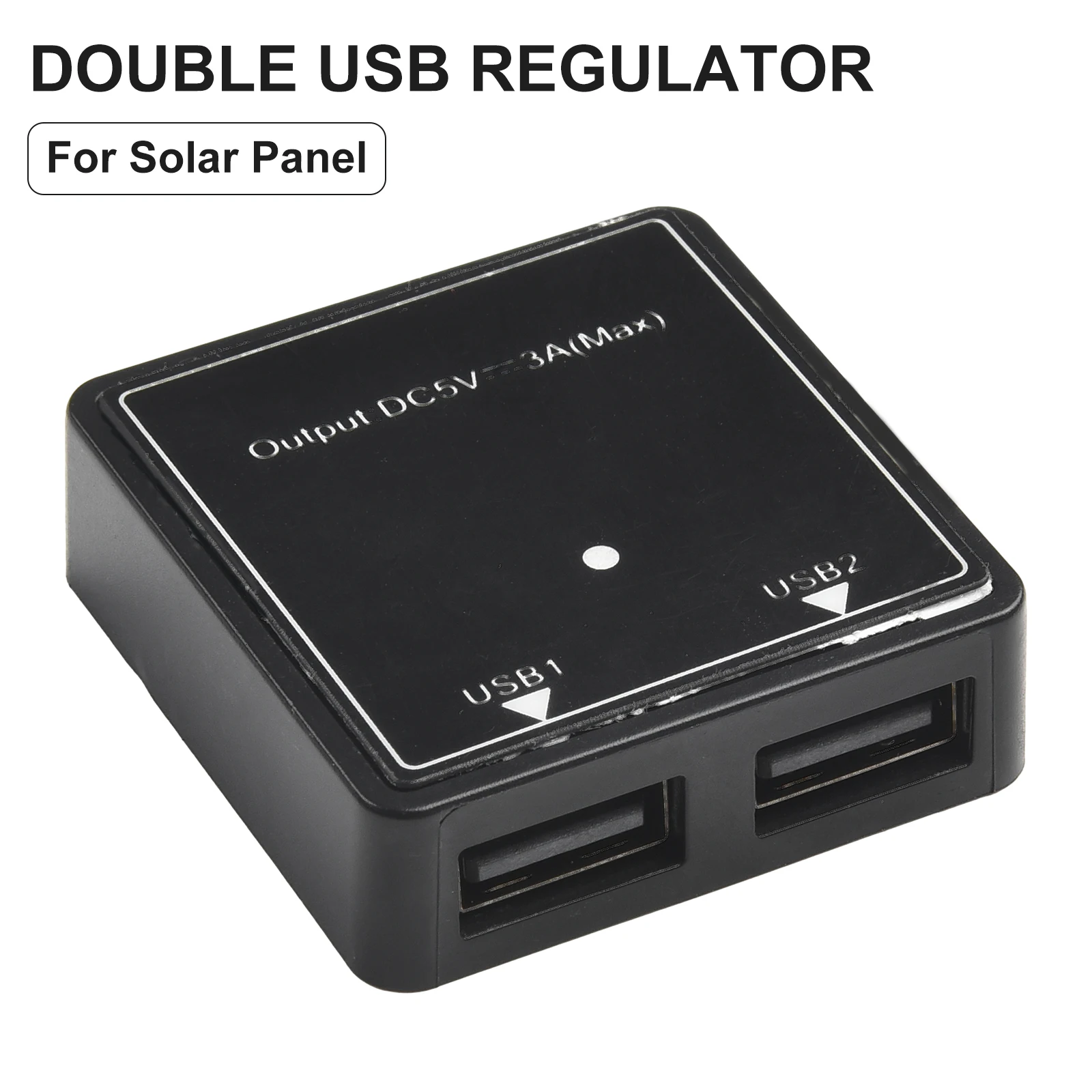 5V ~ 20V 5V 3A Dvigubas USB saulės baterijų reguliatorius Lauke po atviru dangumi nešiojamas valdiklis Maitinimo šaltiniai Įkroviklio akumuliatoriaus rinkinys 