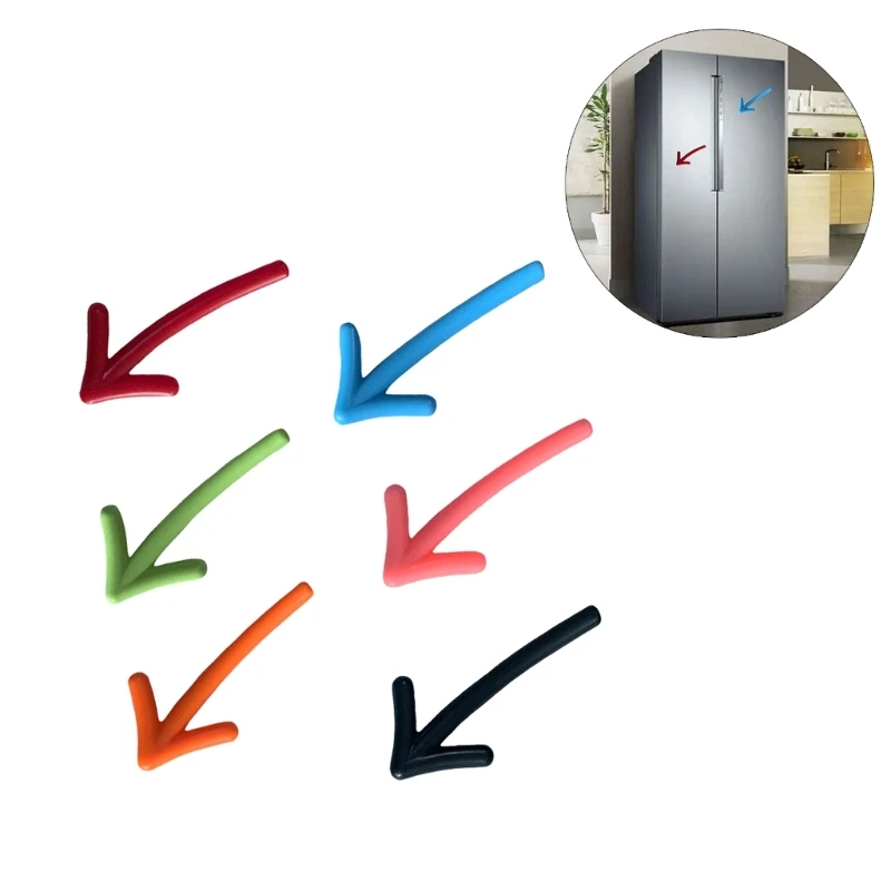 6pc Šaldytuvo magnetas Magnetiniai lipdukai Šaldytuvo lenta Pranešimų laikiklis A0KF Nuotrauka 1