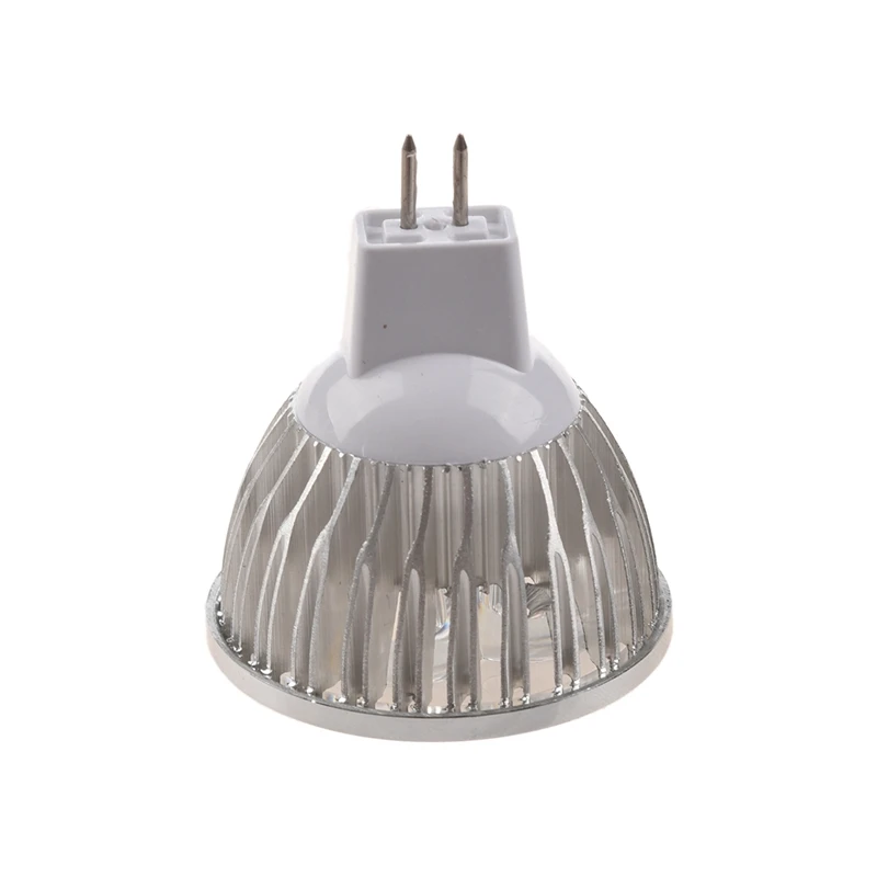 3Vnt 4 x 1W GU5.3 MR16 12V šiltai balta LED lempos lemputės prožektorius Nuotrauka 1