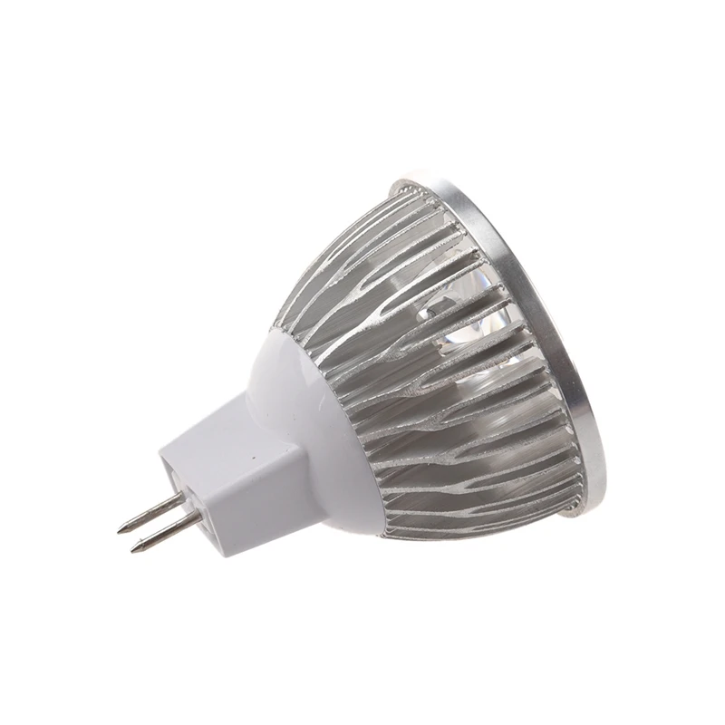 3Vnt 4 x 1W GU5.3 MR16 12V šiltai balta LED lempos lemputės prožektorius Nuotrauka 3