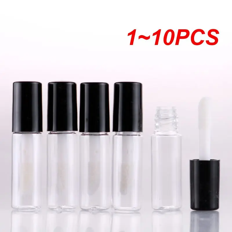 1~10PCS Tūbelės kosmetika su tuščiu lūpų dažų buteliuku Lipgloss mėginio konteineris didmeninė prekyba lūpų blizgio vamzdeliais rožinis auksas Nuotrauka 0