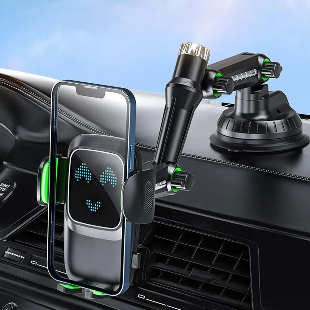 Automobilinis telefonas Roboto ranka Mobiliojo telefono siurbtuko laikiklis Super kelių kampų reguliuojama ilga ranka įvairių transporto priemonių modelių telefonų laikikliui Nuotrauka 0