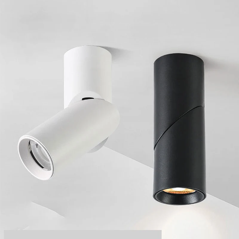 LED Downlight Prožektorius Lubų lempa 10W Ant paviršiaus montuojamas LED žemyn lempos lubų šviestuvas svetainės apšvietimui Virtuvė Nuotrauka 1