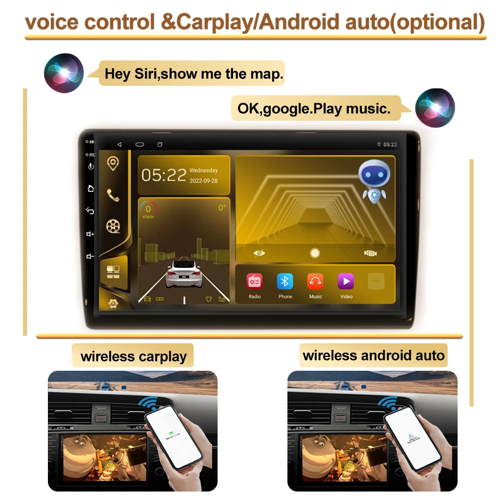 Auto Player Android Honda Accord 8 2008 - 2012 Pagrindinis blokas 7862 Carplay radijo navigacijos multimedijos ekranas Cam Dash BT WIFI Nuotrauka 2