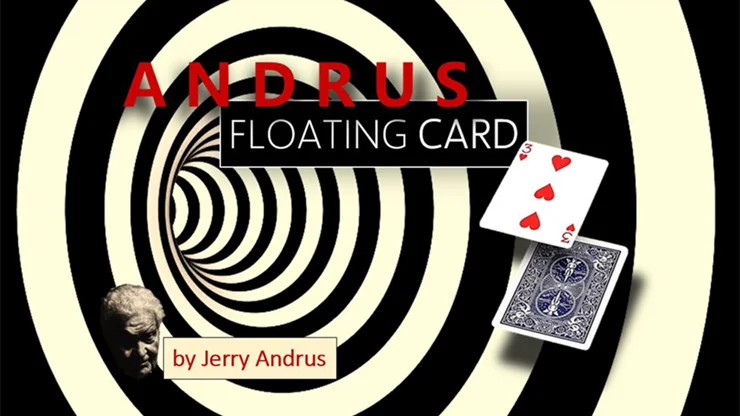 Andrus Floating Card (gudrybės ir internetinės instrukcijos) Magiški triukai,Kortų magiški rekvizitai,Iliuzija,Iš arti Magas Pradedantysis Magica Nuotrauka 1