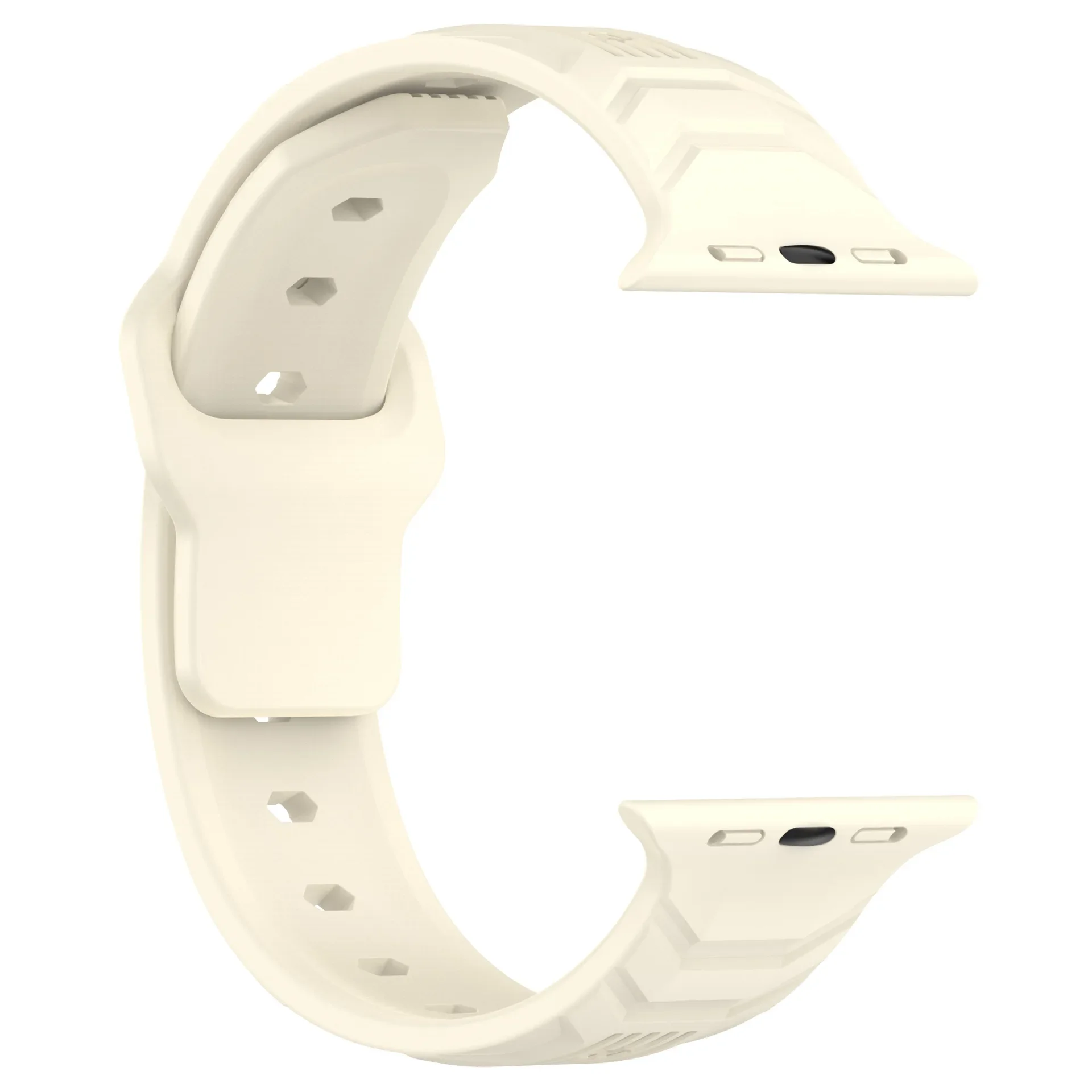 Guminis sportinis dirželis, skirtas Apple Watch Ultra 2 band 9 8 7 SE 6 5 3 Silikoninė apyrankė IWatch serijai 49mm 45mm 44mm 38mm 41 42mm Nuotrauka 2