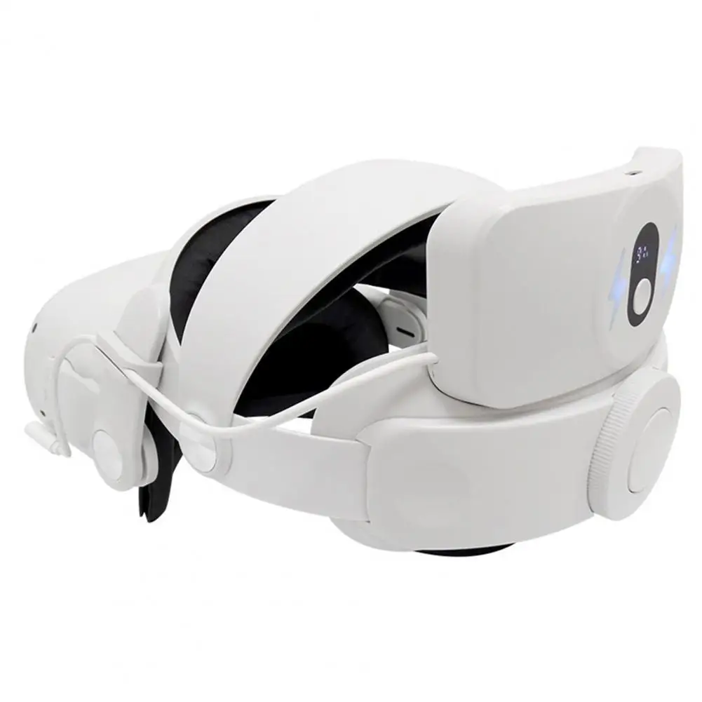 VR ausinių dirželis nuimamas 5300mAh magnetinio maitinimo bloko akumuliatoriaus paketas Galvos dirželis 