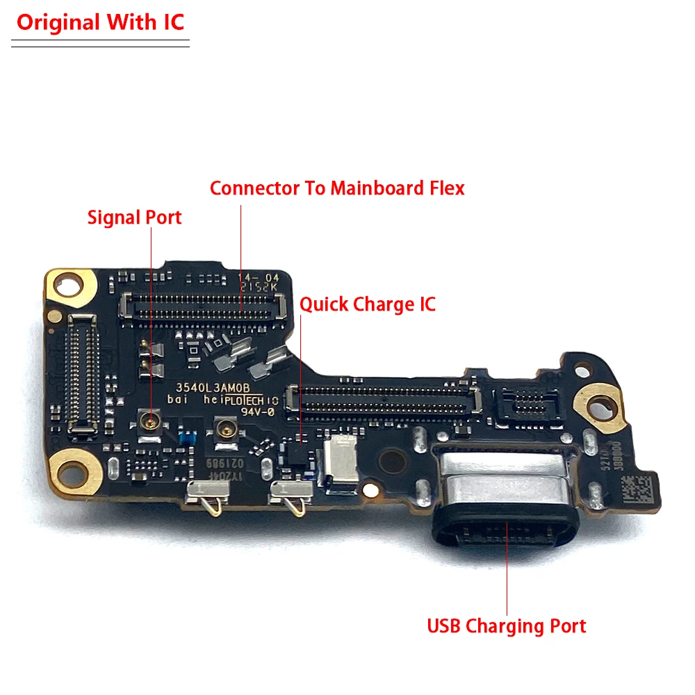 100% originali USB įkrovimo plokštė, skirta 
